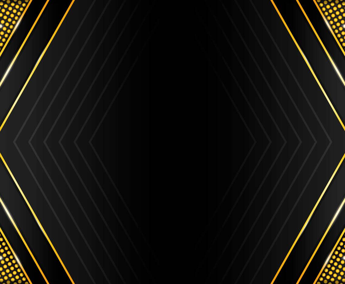 Gradient Black and Gold Abstract Background