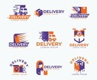 Set of Delivery Express Logo