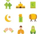 Eid Mubarak Icon Collection