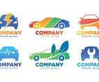 Colorful Car Logo Template