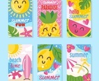 Cute Summer Cards Collection