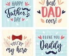 Father's Day Card Set Floral