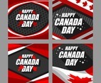 Happy Canada Day Card Design Collection