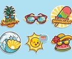 Summer Stickers Collection