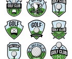 Golf Club Badge Collection