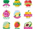 Healthy and Fresh Food Logo Template