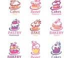 Cake and Bakery Logo Collection