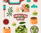 Dragon Boat Festival Sticker Collection