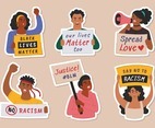 Black Lives Matter Campaign Sticker