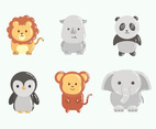 Cute Animal Icon Set