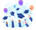 Happy Graduation Celebration Concept