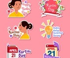 Kartini Day Celebration Sticker Set