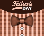Happy Father's Day with Bow Tie and  Shirt