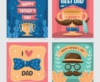 Father's Day Greeting Card with Decorative Element