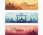 Happy Eid Mubarak Banner Template