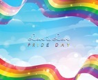 Pride Day Celebration Background Concept
