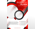 Black and Red Business Flyer