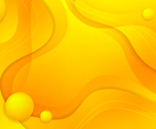 Abstract Gradient Yellow Background