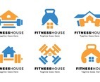 Fitness at Home Logo Concept