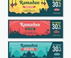 Ramadan Sale Voucher Design Template