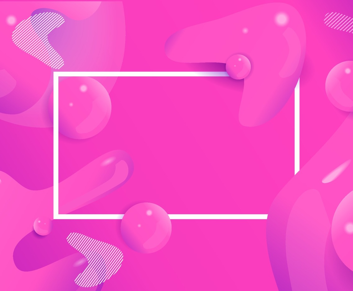 Abstract Fluid Pink Background