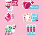 World Blood Donor Day Sticker Collection