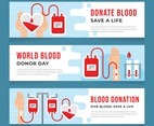 Donate Blood Save a Life Banner
