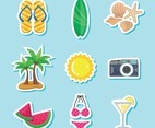 Summer Season Sticker Collection