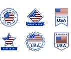 Made in USA logo collection