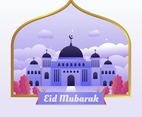Eid mosque background