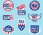 Made in USA Logo Template Set