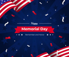 USA Festival Memorial Day Commemoration Background