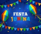 Festa Junina Celebration Background