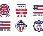 Made In USA Logo Set