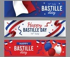 14th July Basttile Day Banner
