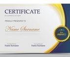Elegant Modern Certificate Template