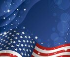 4th of July Independence Day American Flag Background