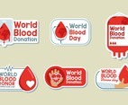 World Blood Day Sticker Collection