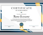 Modern Elegant Certificate Template