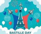 Bastille Day Background