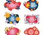 Asian Pacific Heritage Month Icon Set Template