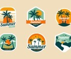 summer badge set collection