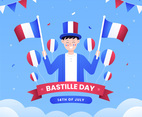 Bastille Day French National Event Commemoration