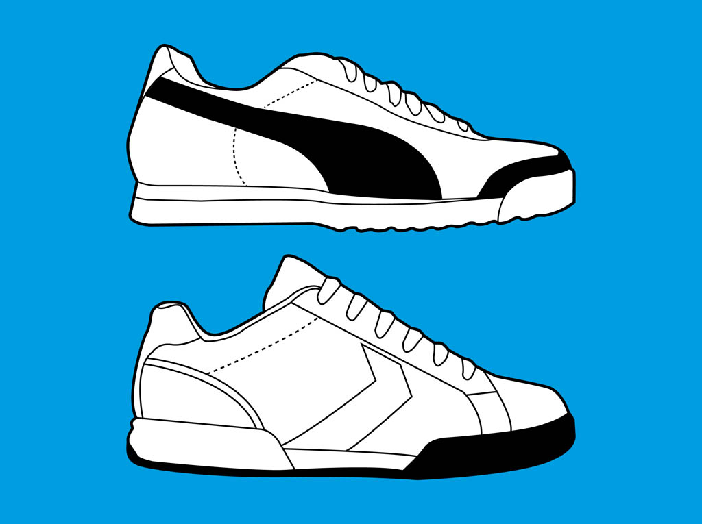 shoe vector