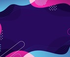 Blue Pink Abstract Liquid Background