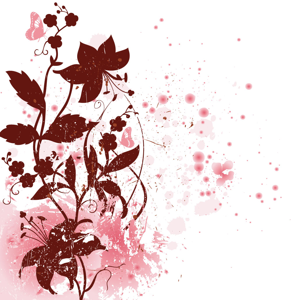 Lovely Floral  Vector  Vector  Art  Graphics freevector com