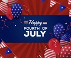 4th July Balloon background