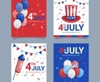 4th of July Greeting Card Collection