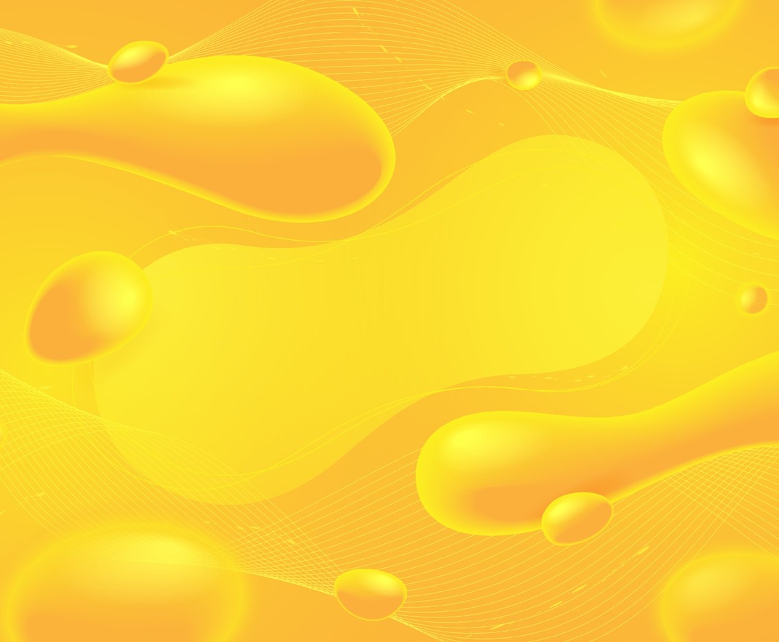 Modern Yellow Shades Fluid Background
