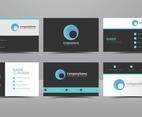 Modern Creative and Clean Blue Business Card Template
